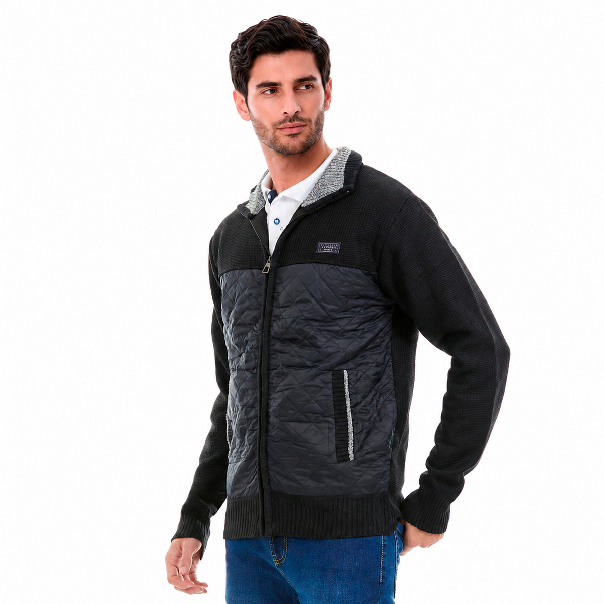 Chamarra Casual Para Caballero Slim Fit