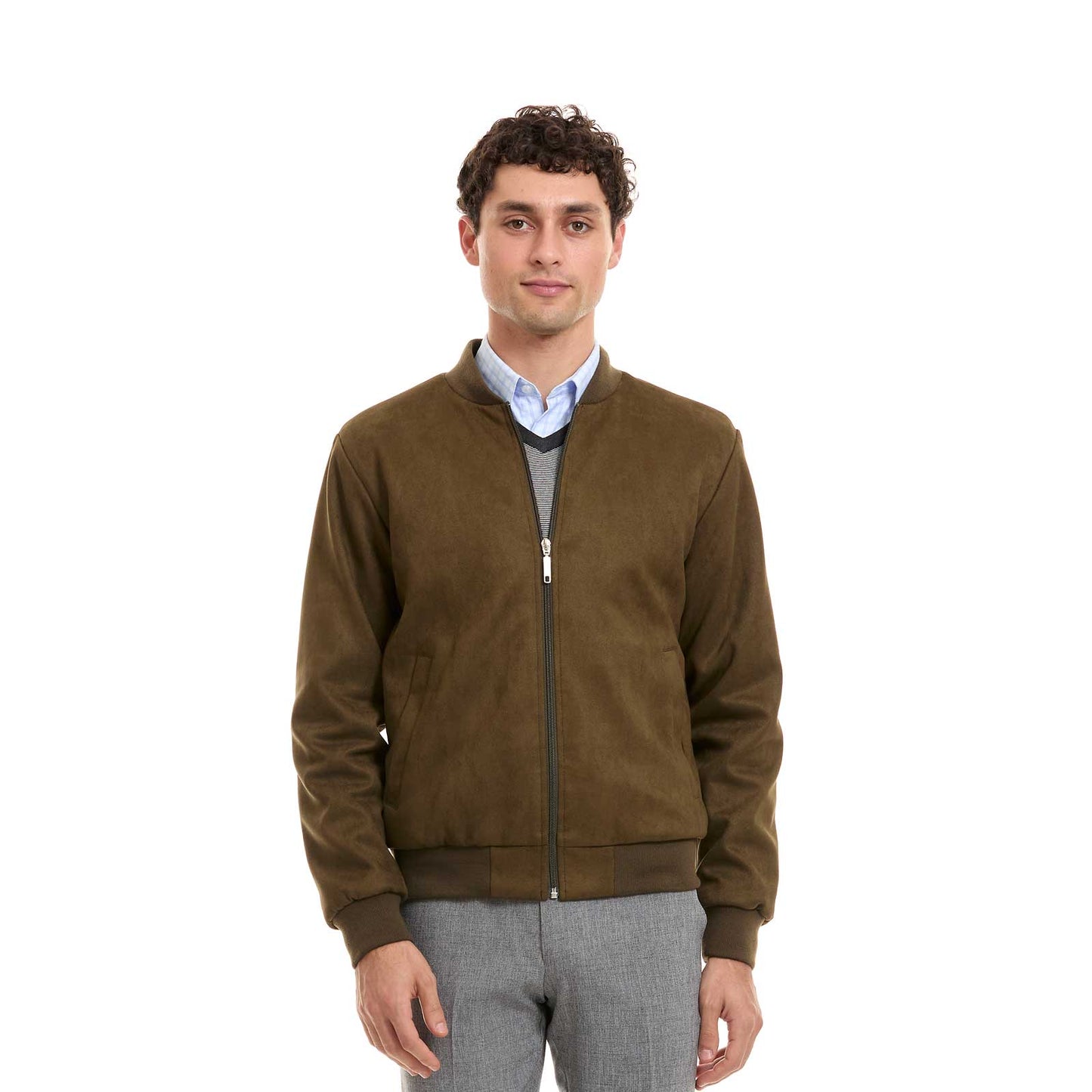 Chamarra Casual Para Caballero Lisa