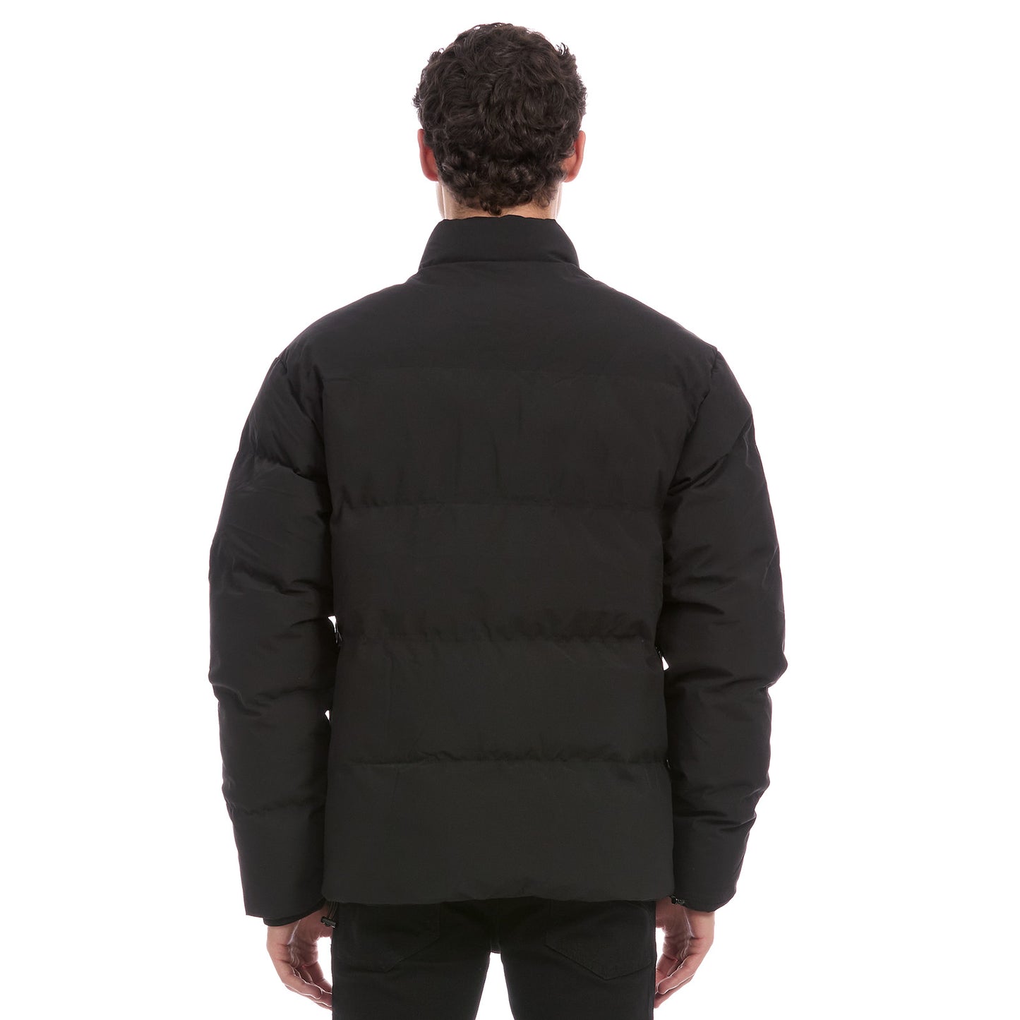 Chamarra Casual Para Caballero Acolchada Con Bolsillos