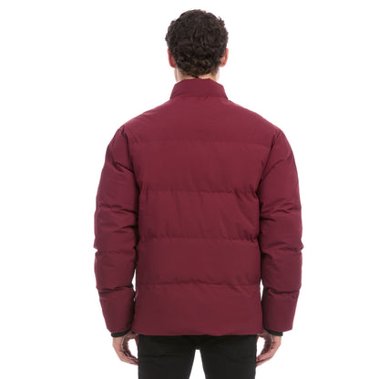 Chamarra Casual Para Caballero Acolchada Con Bolsillos