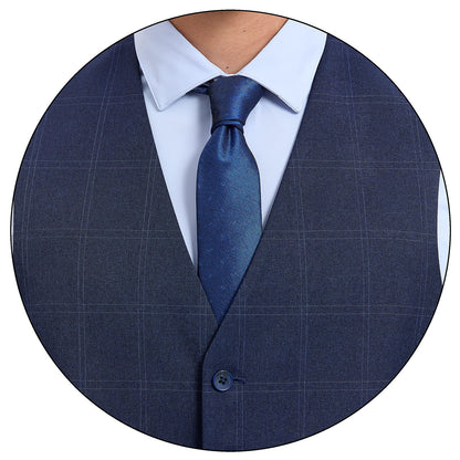 Chaleco Separate para caballero Slim Fit Tejido A Cuadros