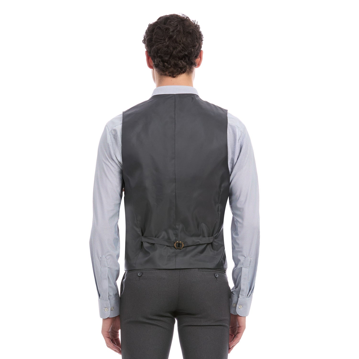 Chaleco Separates Slim Fit Para Caballero En Tejido A Rayas