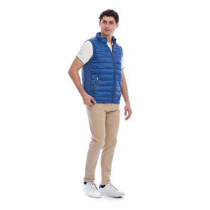 Chaleco Acolchado para Caballero con Cierre Delantero