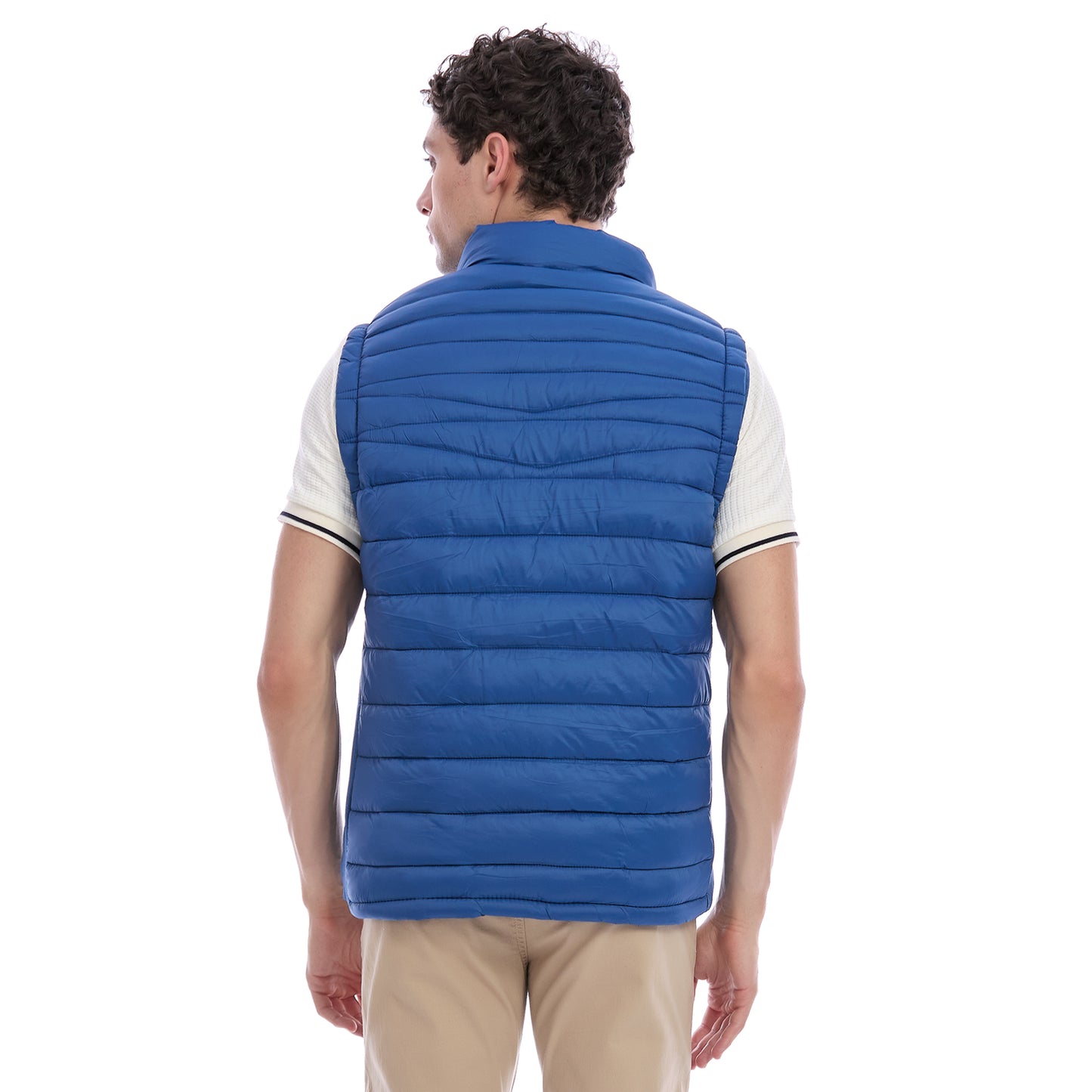 Chaleco Acolchado para Caballero con Cierre Delantero