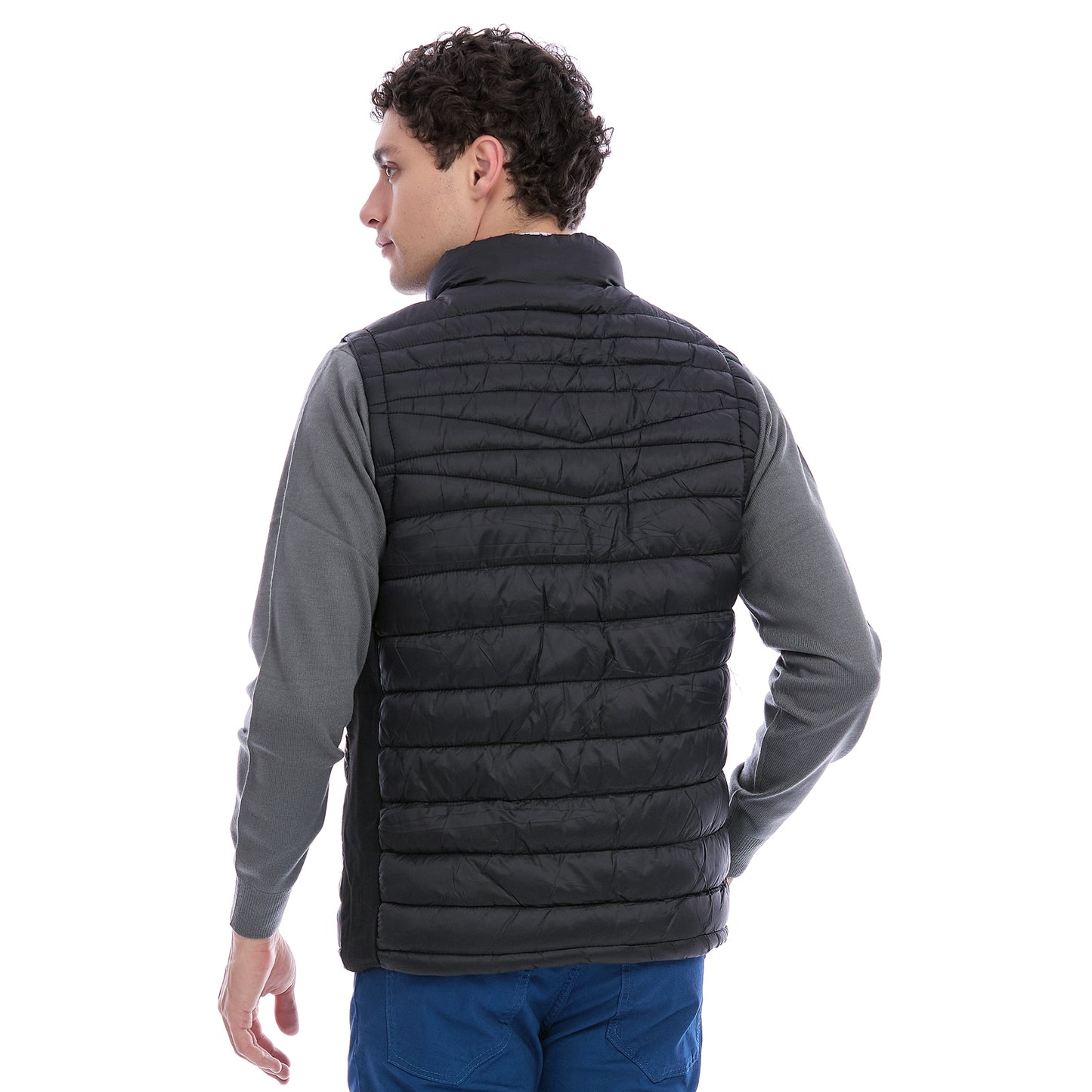 Chaleco Acolchado para Caballero con Cierre Delantero