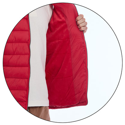 Chaleco Acolchado para Caballero con Cierre Delantero