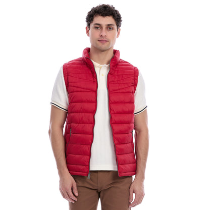 Chaleco Acolchado para Caballero con Cierre Delantero