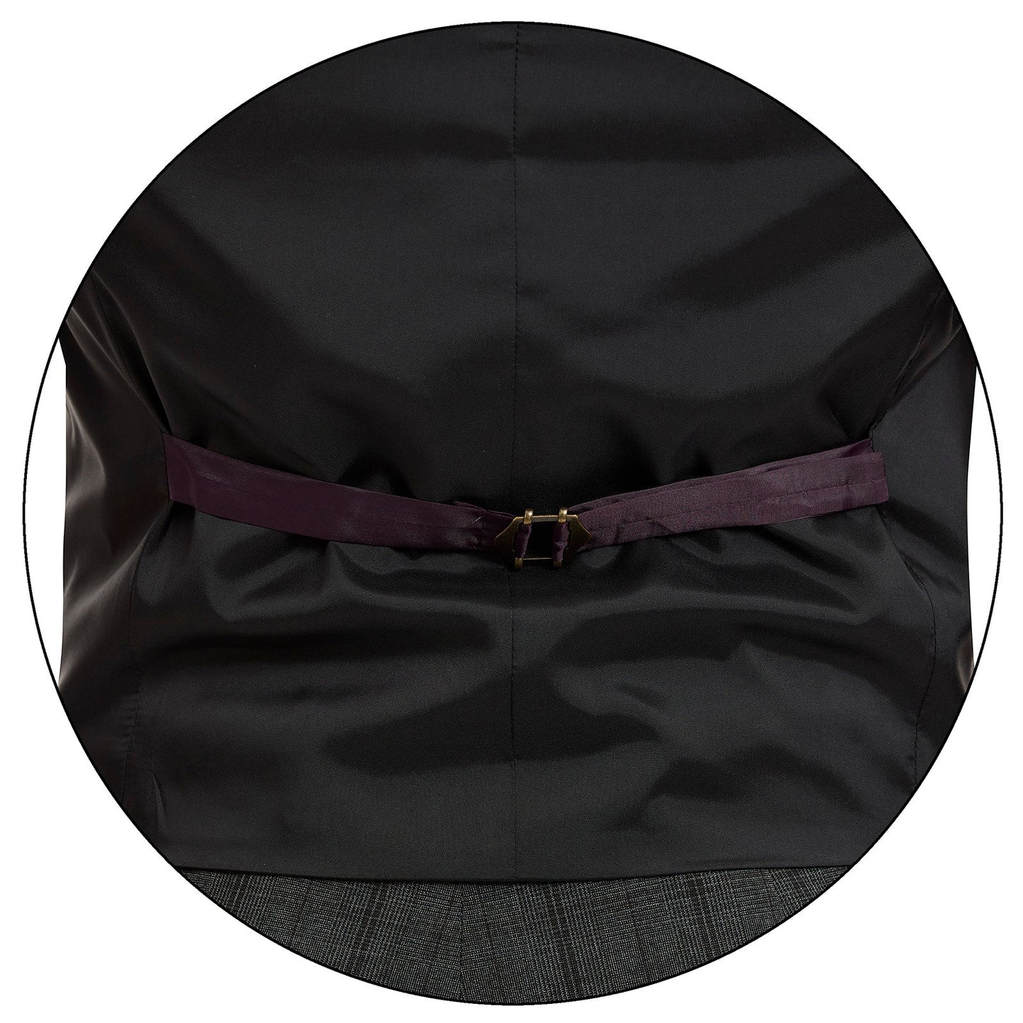 Chaleco Separates Fit Slim en tejido a cuadros stretch