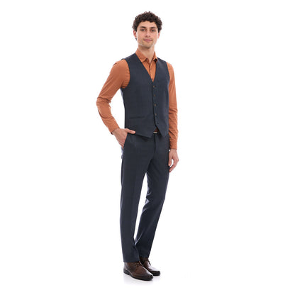 Chaleco Separate Slim Fit para Caballero A Cuadros