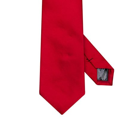Corbata básica lisa de 7.5cm de ancho Vittorio Forti