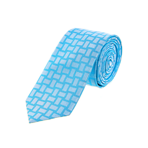 Corbata con textura| Color azul