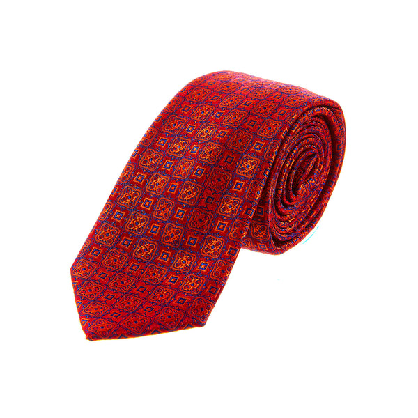 Corbata confeccionada en tejido jacquard Vittorio Forti