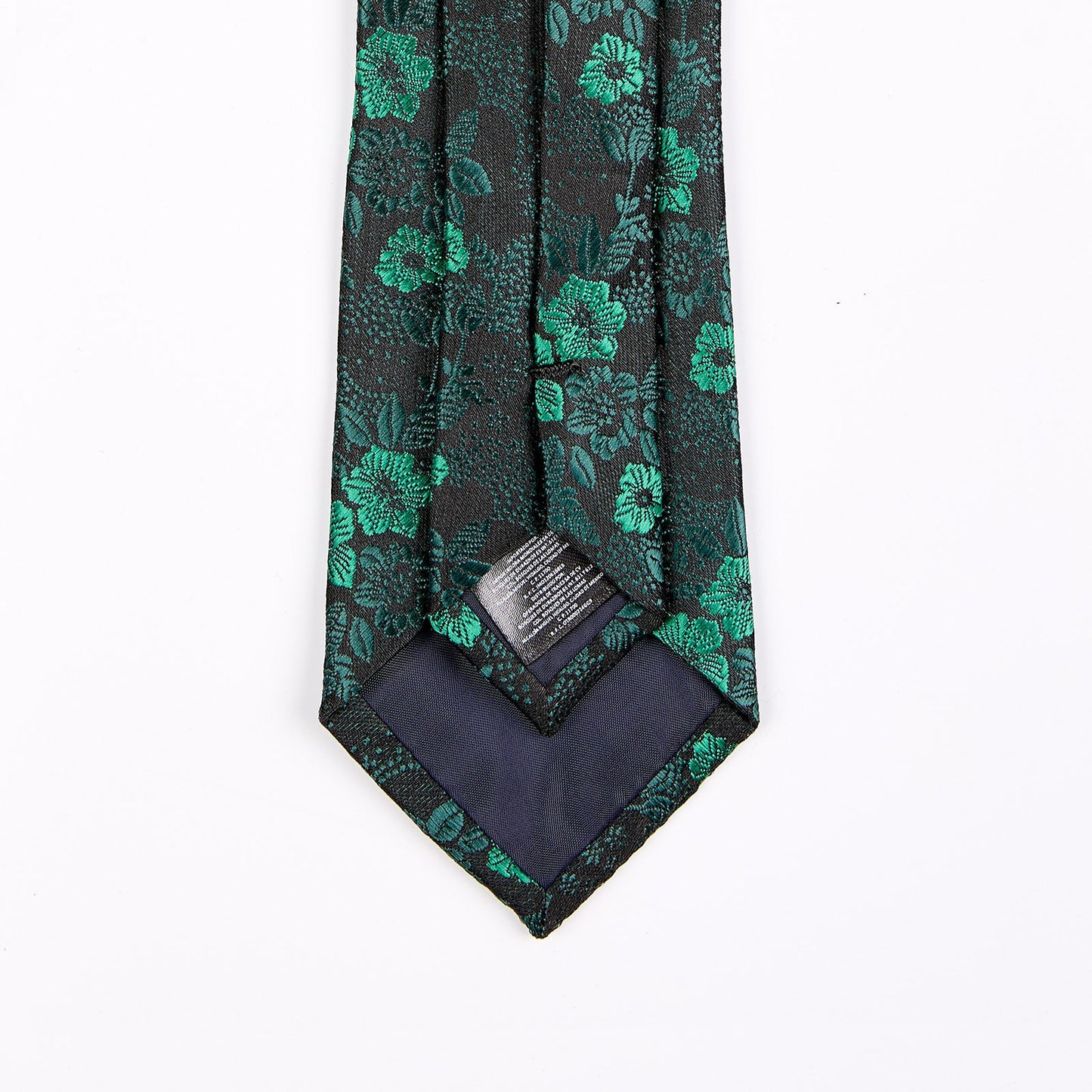 Corbata Confeccionada en Tejido Jaquard Motivos Florales Vittorio Forti