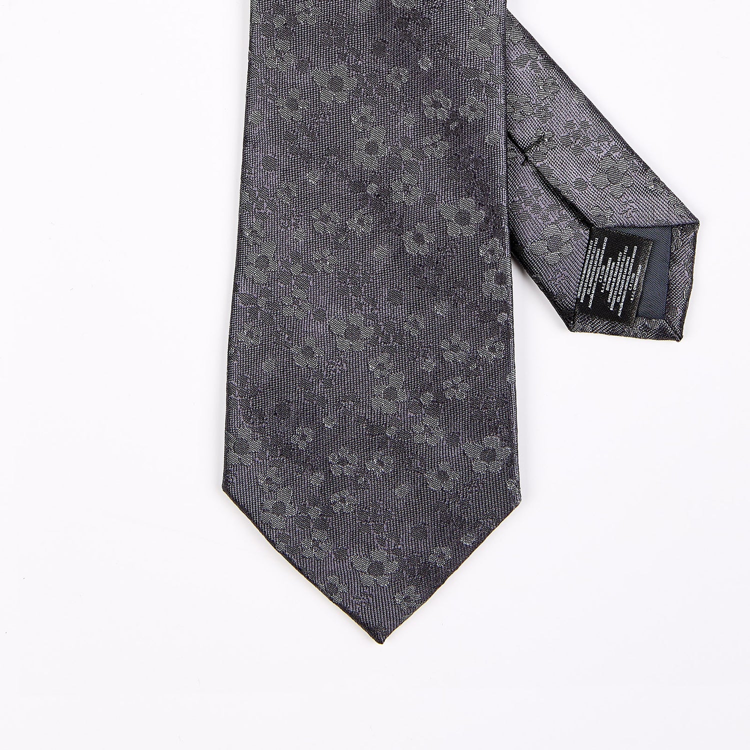 Corbata Confeccionada en Tejido Jaquard Motivos Florales Vittorio Forti