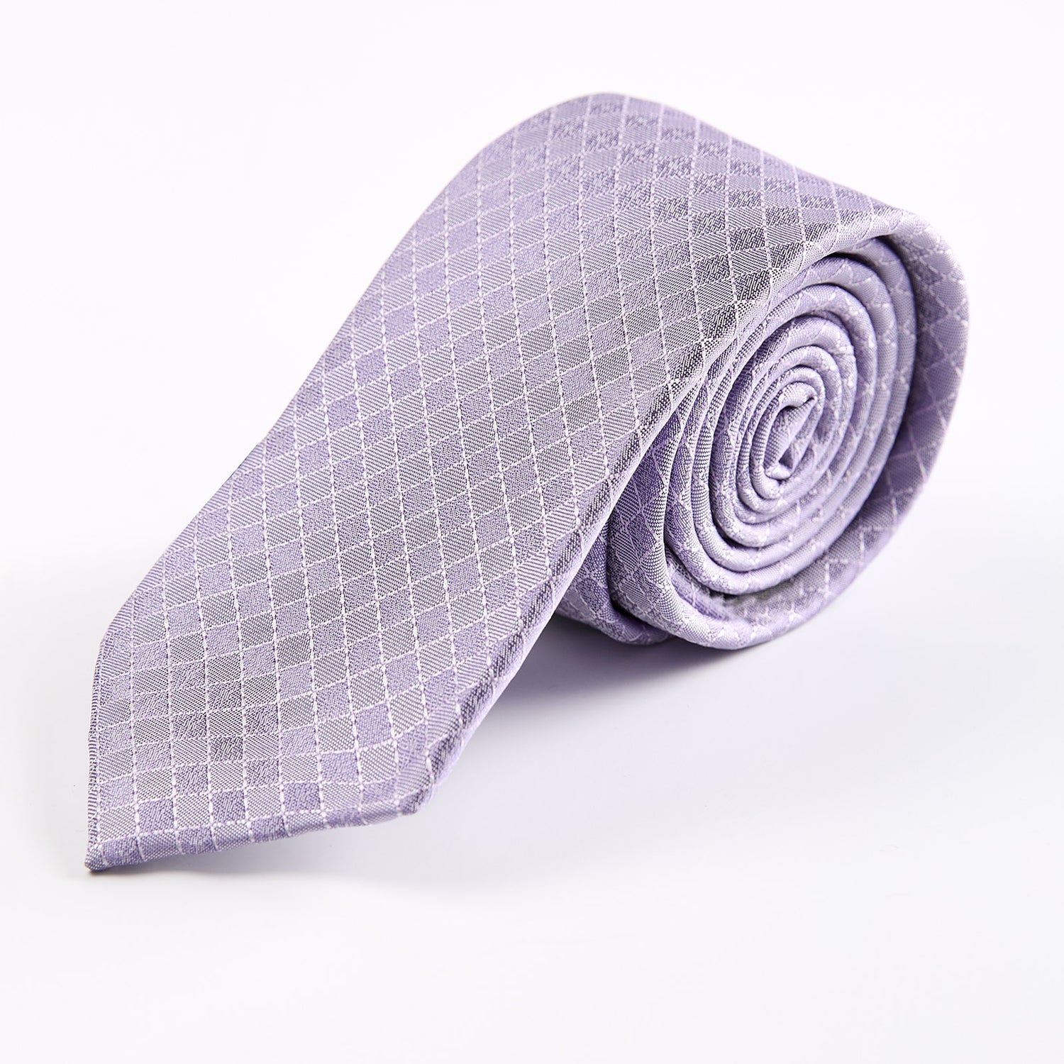 Corbata Confeccionada en Tejido Jaquard Motivo de Lineas Vittorio Forti