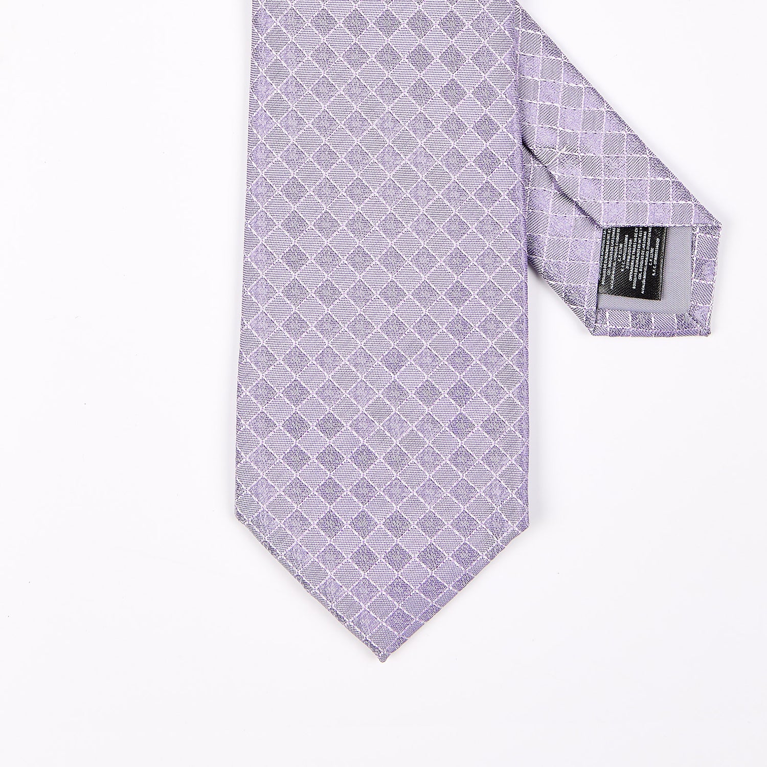 Corbata Confeccionada en Tejido Jaquard Motivo de Lineas Vittorio Forti