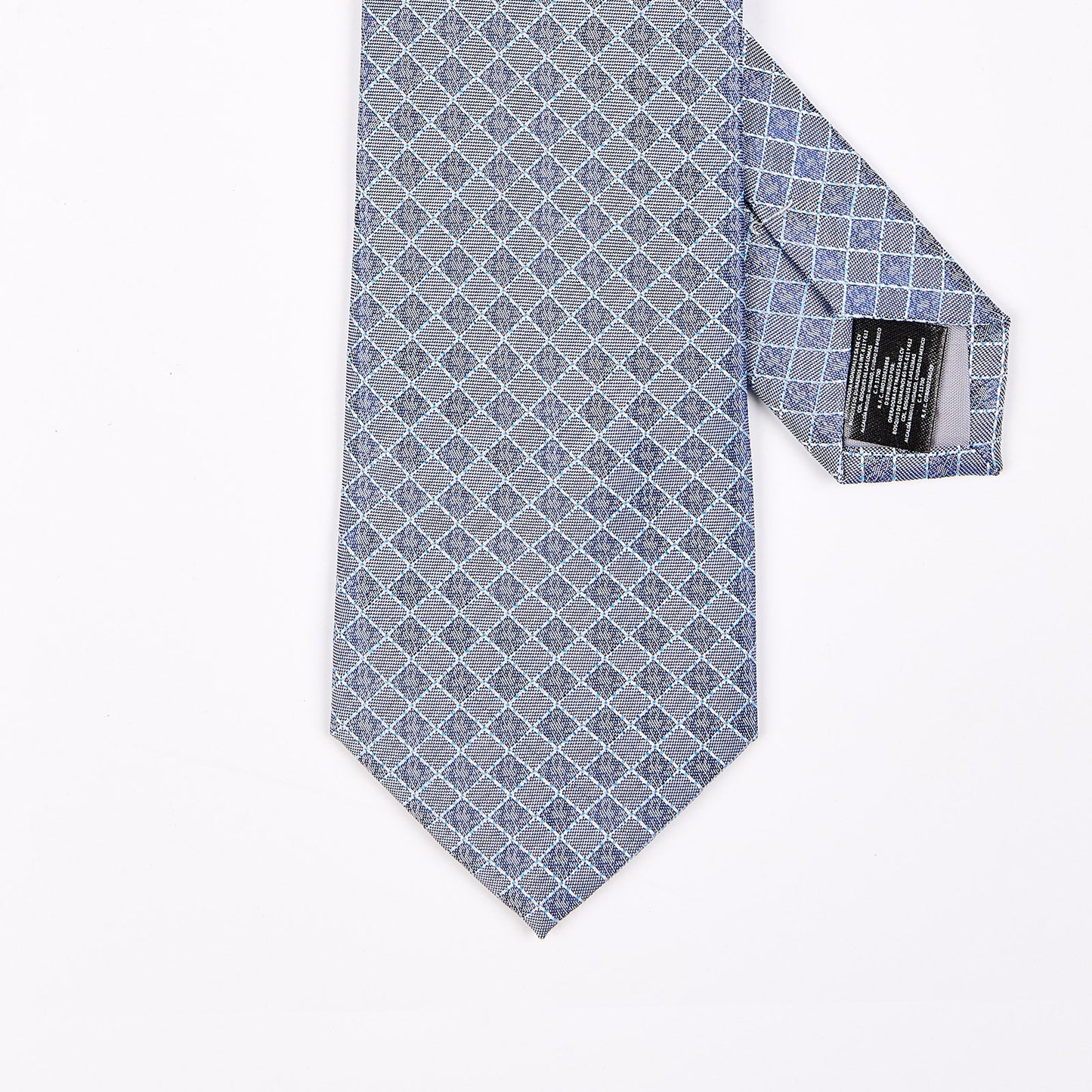 Corbata Confeccionada en Tejido Jaquard Motivo de Lineas Vittorio Forti