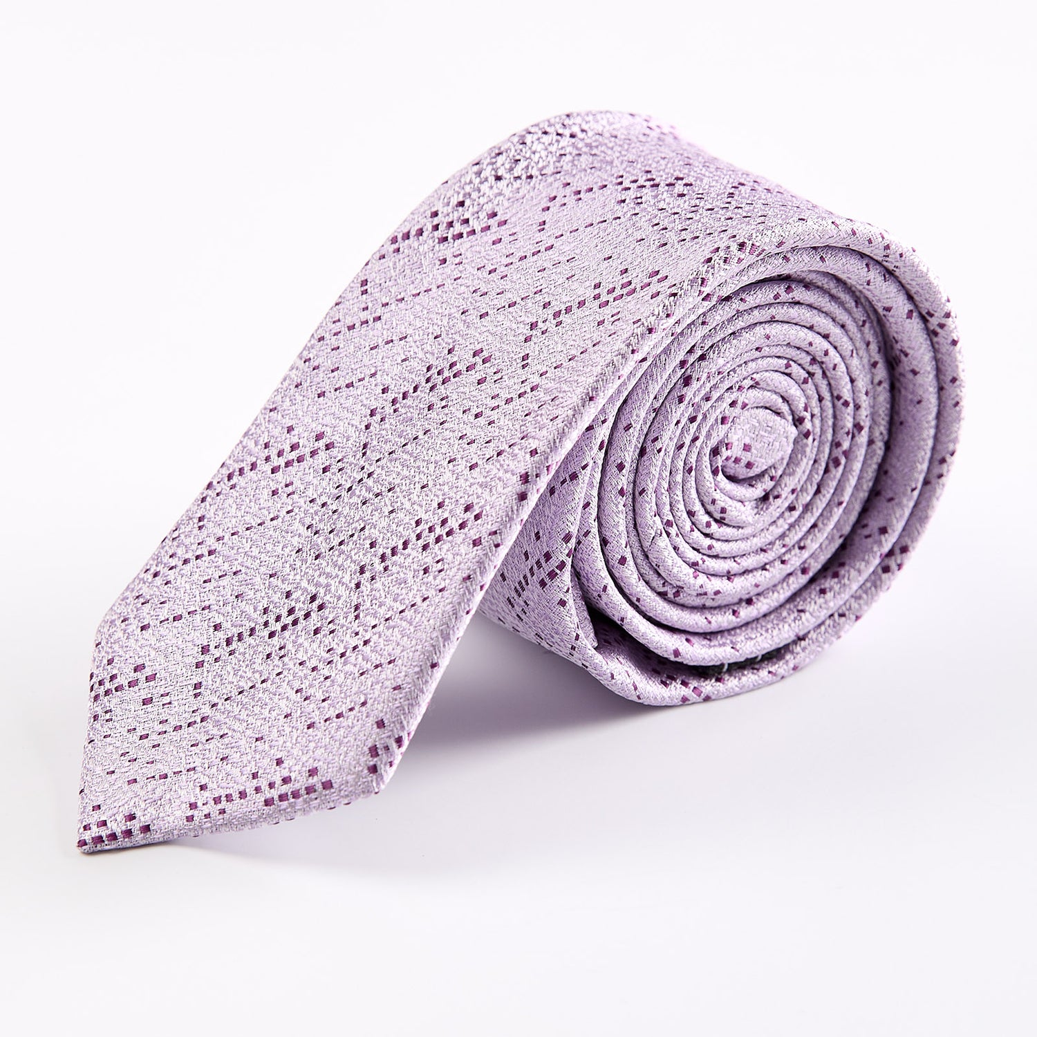 Corbata Confeccionada en Tejido Jaquard con Textura Vittorio Forti