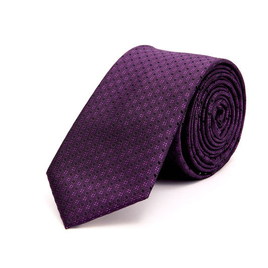 Corbata de Vestir Para Caballero Tejido Jacquard 6 cm