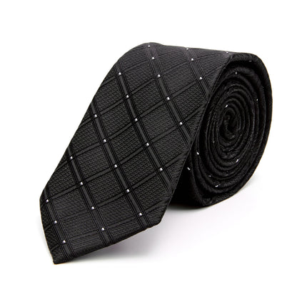 Corbata de Vestir Para Caballero Tejido Jacquard 7 cm
