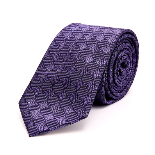 Corbata de Vestir Para Caballero Tejido Jacquard 7 cm
