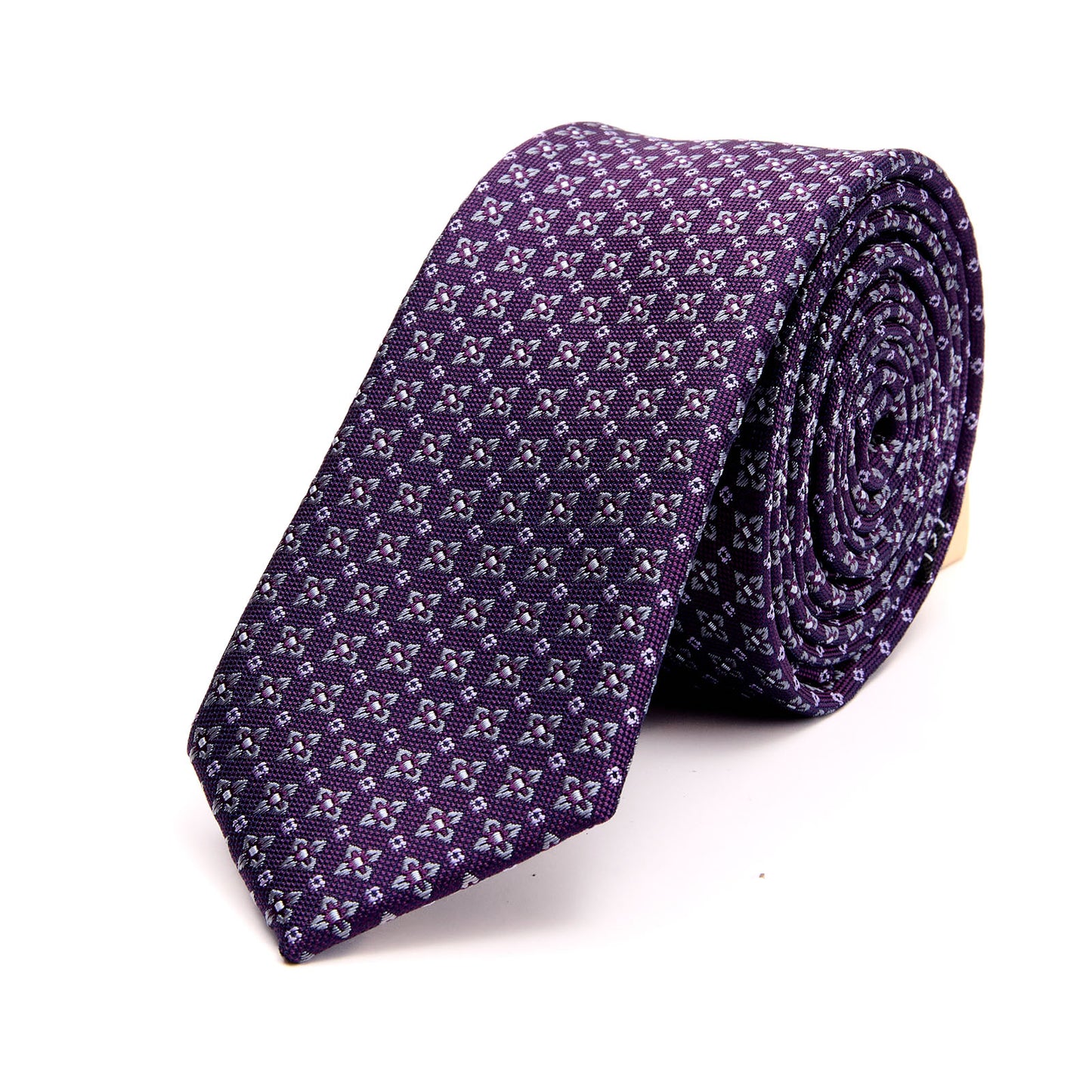 Corbata de Vestir Para Caballero Tejido Jacquard 6 cm