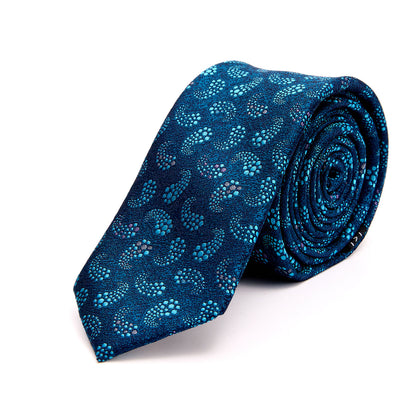 Corbata de Vestir Para Caballero Tejido Jacquard 6 cm