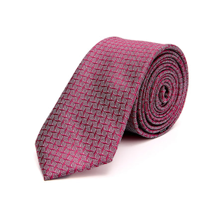 Corbata de Vestir Para Caballero Tejido Jacquard 6 cm