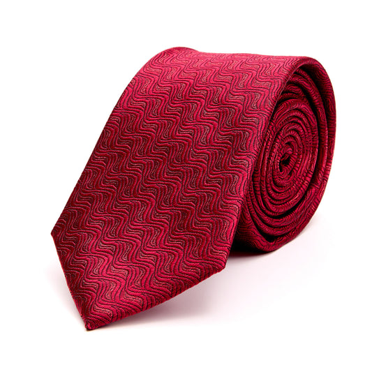 Corbata de Vestir Para Caballero Tejido Jacquard 7 cm