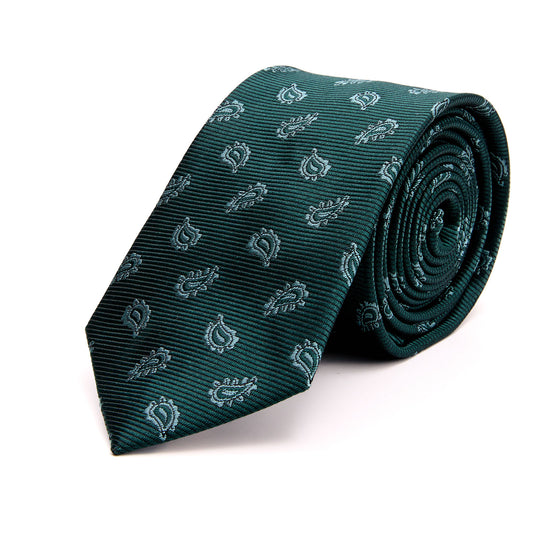 Corbata de Vestir Para Caballero Tejido Jacquard 7 cm
