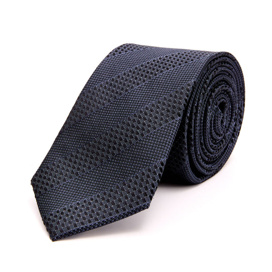 Corbata de Vestir Para Caballero Tejido Jacquard Seda 7 cm