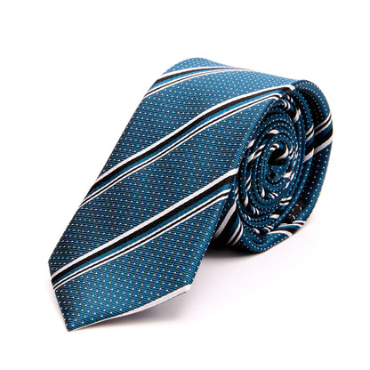 Corbata de Vestir Para Caballero Tejido Jacquard Seda 6 cm