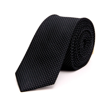 Corbata de Vestir Para Caballero Tejido Jacquard Seda 6 cm