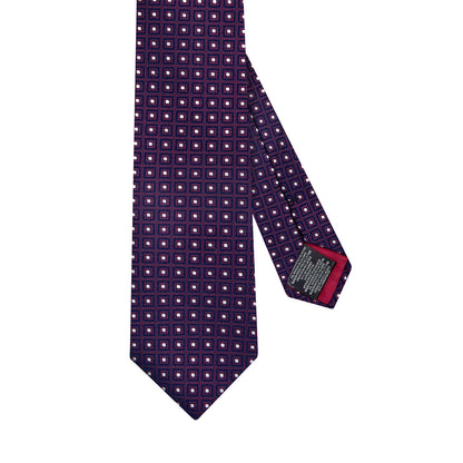 Corbata de Vestir Para Caballero Tejido Jacquard Seda 6 cm
