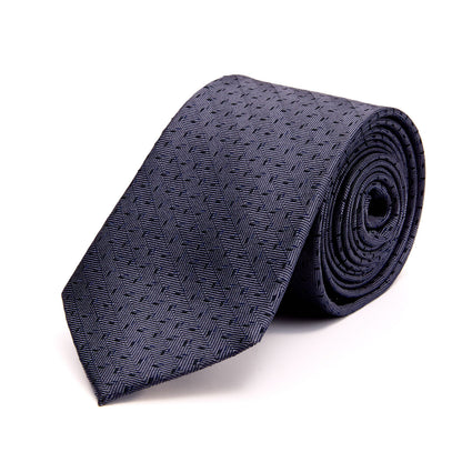 Corbata de Vestir Para Caballero Tejido Jacquard Seda 7 cm