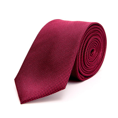 Corbata de Vestir Para Caballero Tejido Jacquard Seda 7 cm