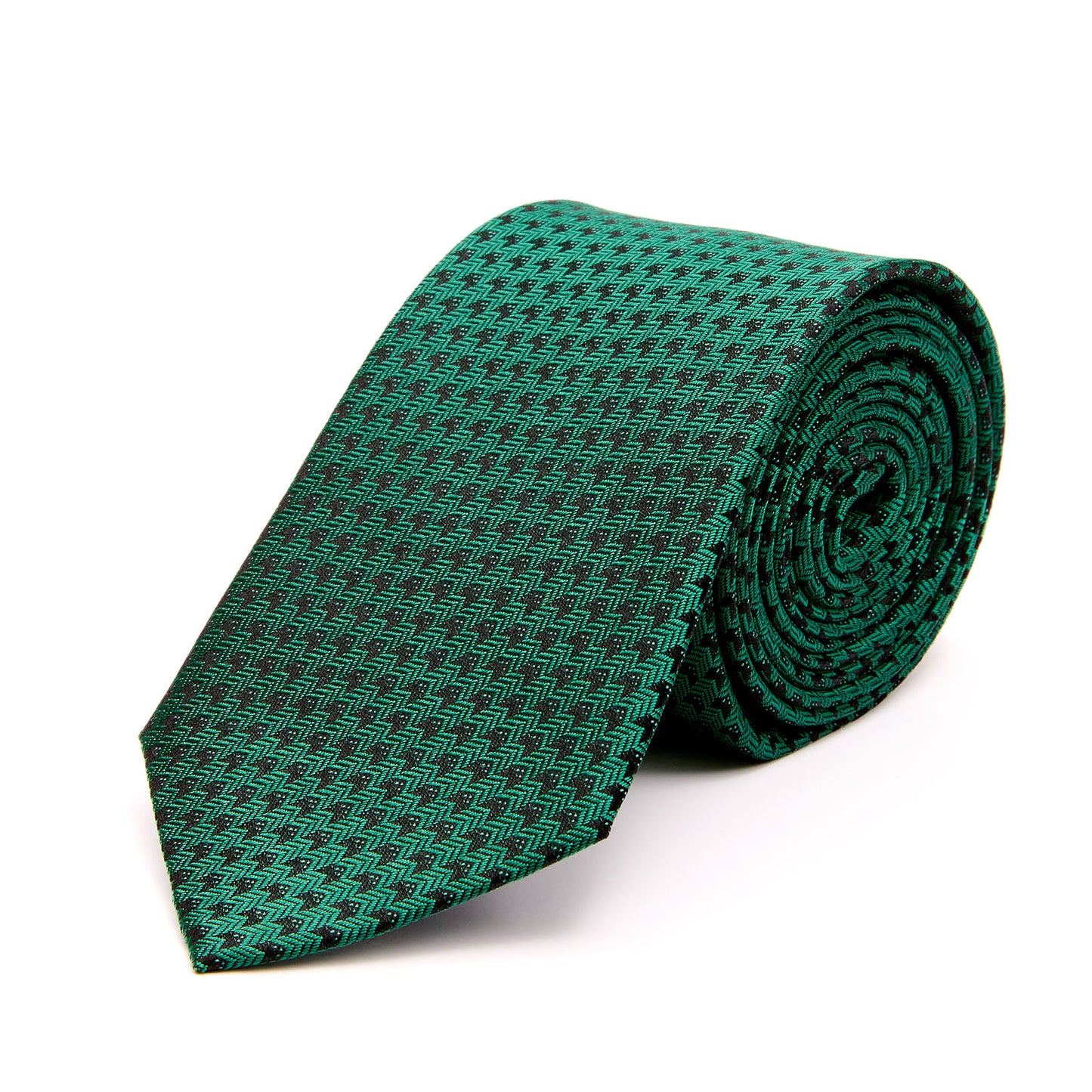 Corbata de Vestir Para Caballero Tejido Jacquard Seda 7 cm