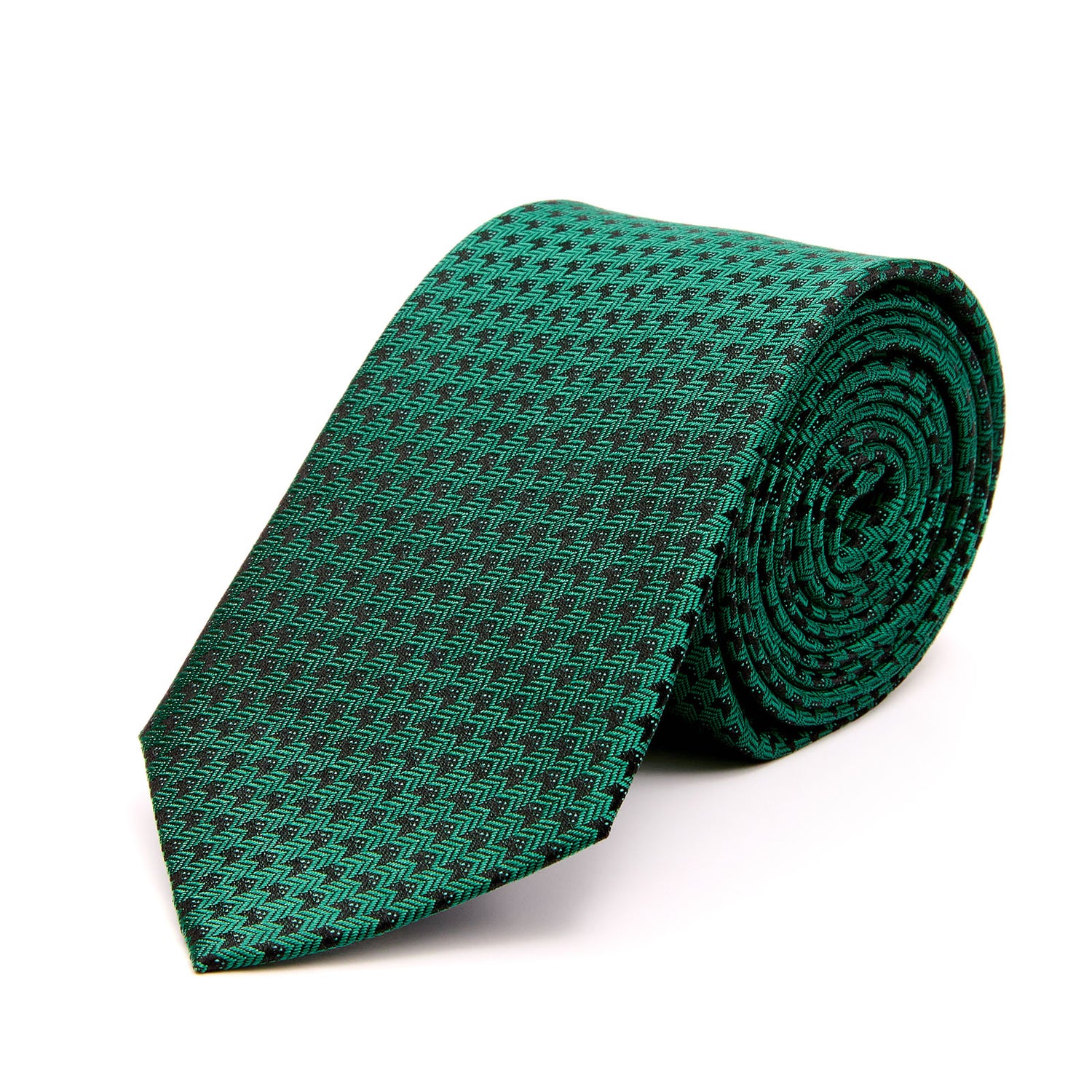 Corbata de Vestir Para Caballero Tejido Jacquard Seda 7 cm