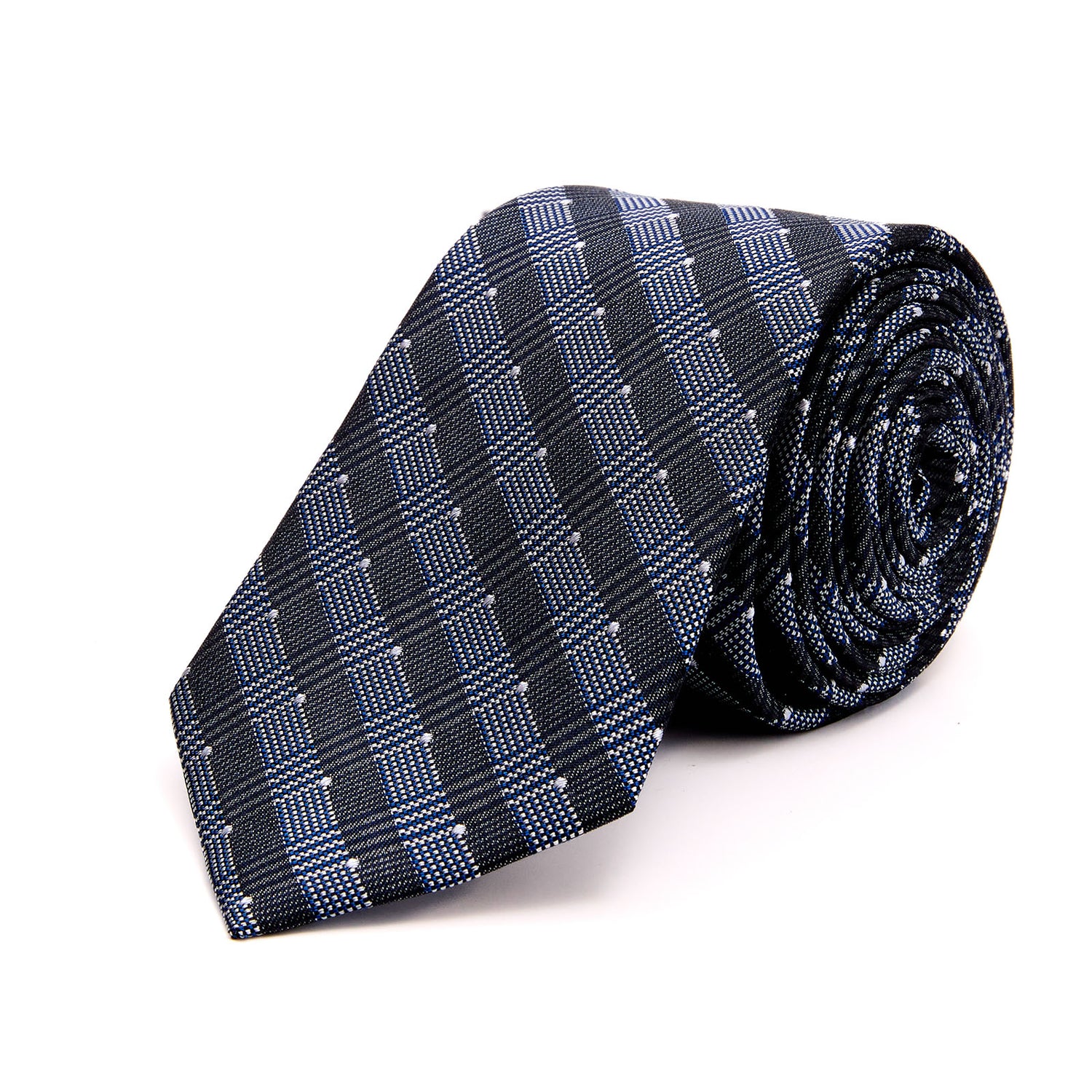 Corbata de Vestir Para Caballero Tejido Jacquard Seda 7 cm