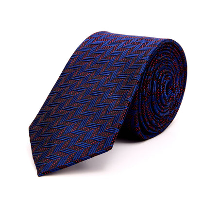 Corbata de Vestir Para Caballero Tejido Jacquard Seda 7 cm