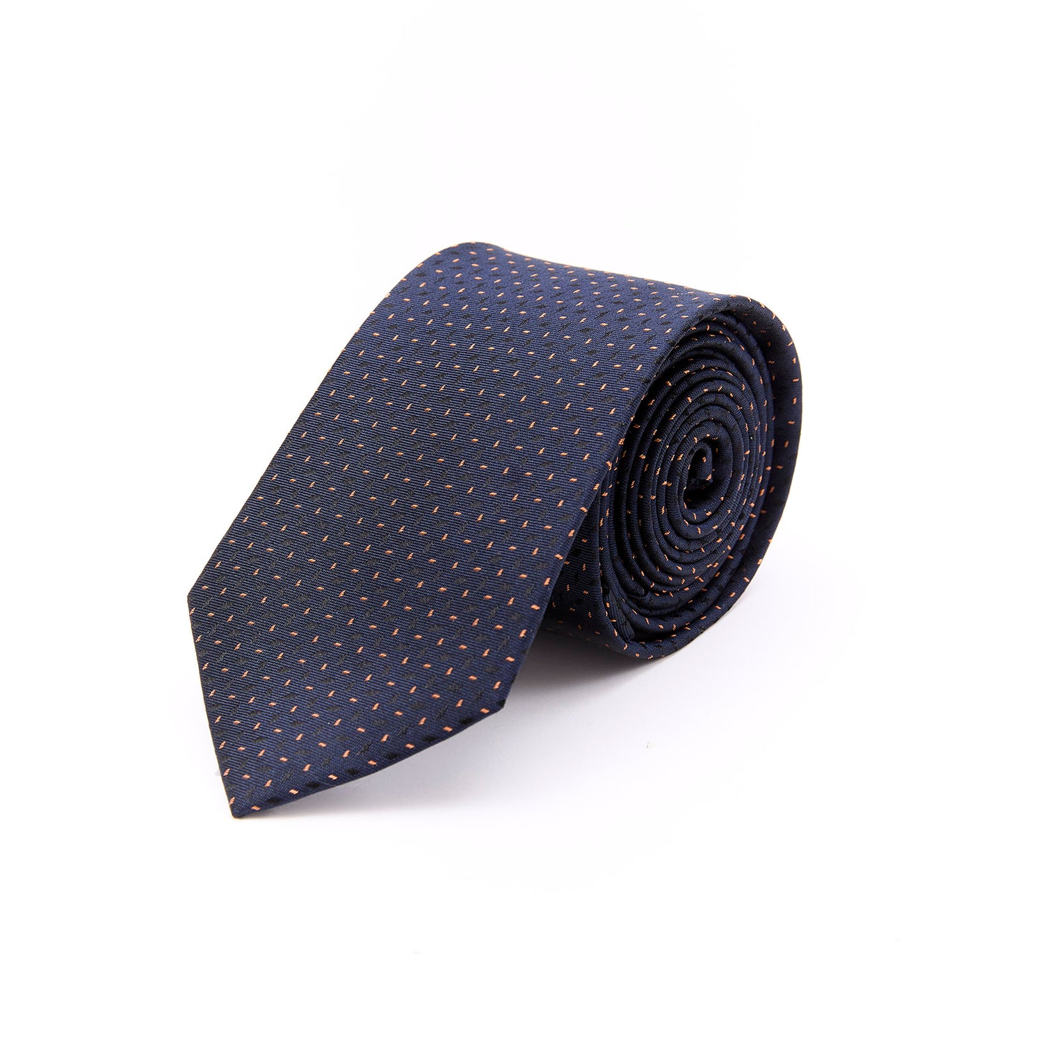 Corbata 7 cm Jacquard de Seda para Caballero Elegante