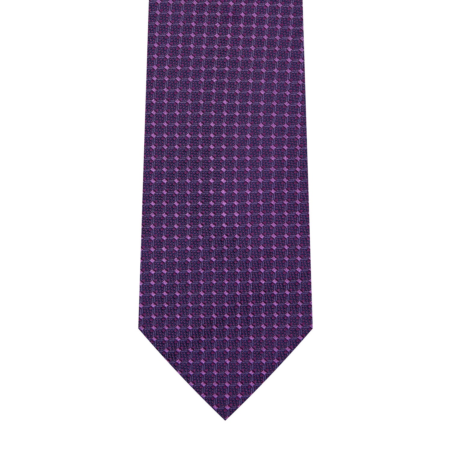 Corbata 7 cm Jacquard de Seda para Caballero Elegante