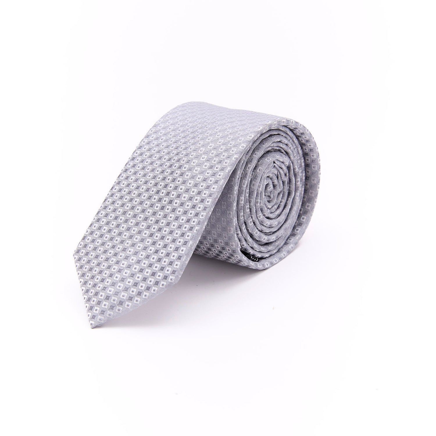 Corbata 6 cm Jacquard de Seda para Caballero Elegante