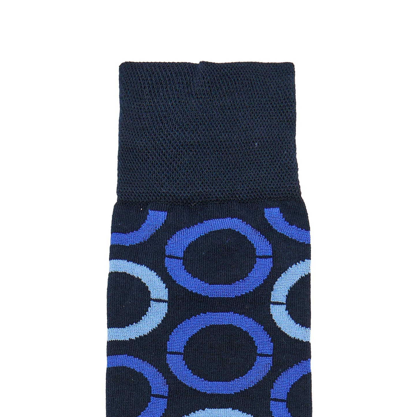 Calcetin de Moda para Caballero con Diseño de círculos