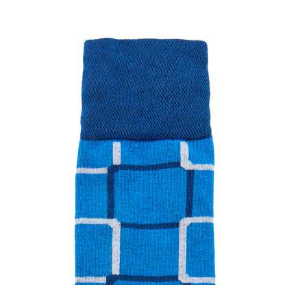 Calcetin de Moda para Caballero con Diseño de cuadros