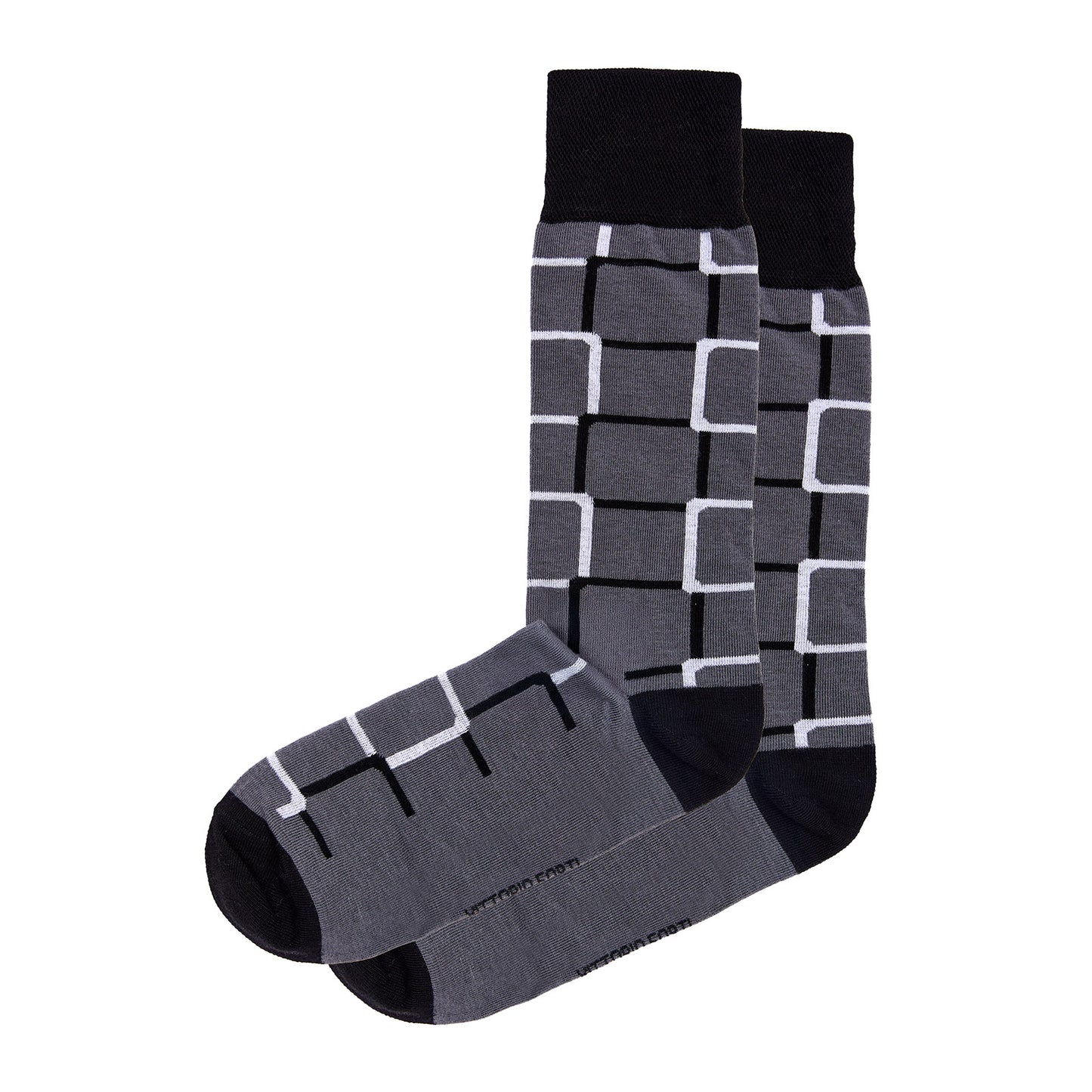 Calcetin de Moda para Caballero con Diseño de cuadros