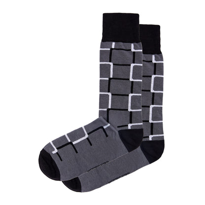 Calcetin de Moda para Caballero con Diseño de cuadros