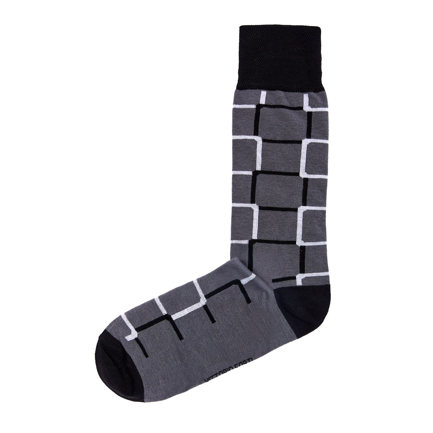 Calcetin de Moda para Caballero con Diseño de cuadros