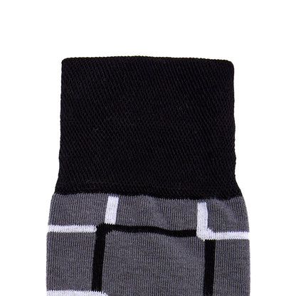 Calcetin de Moda para Caballero con Diseño de cuadros