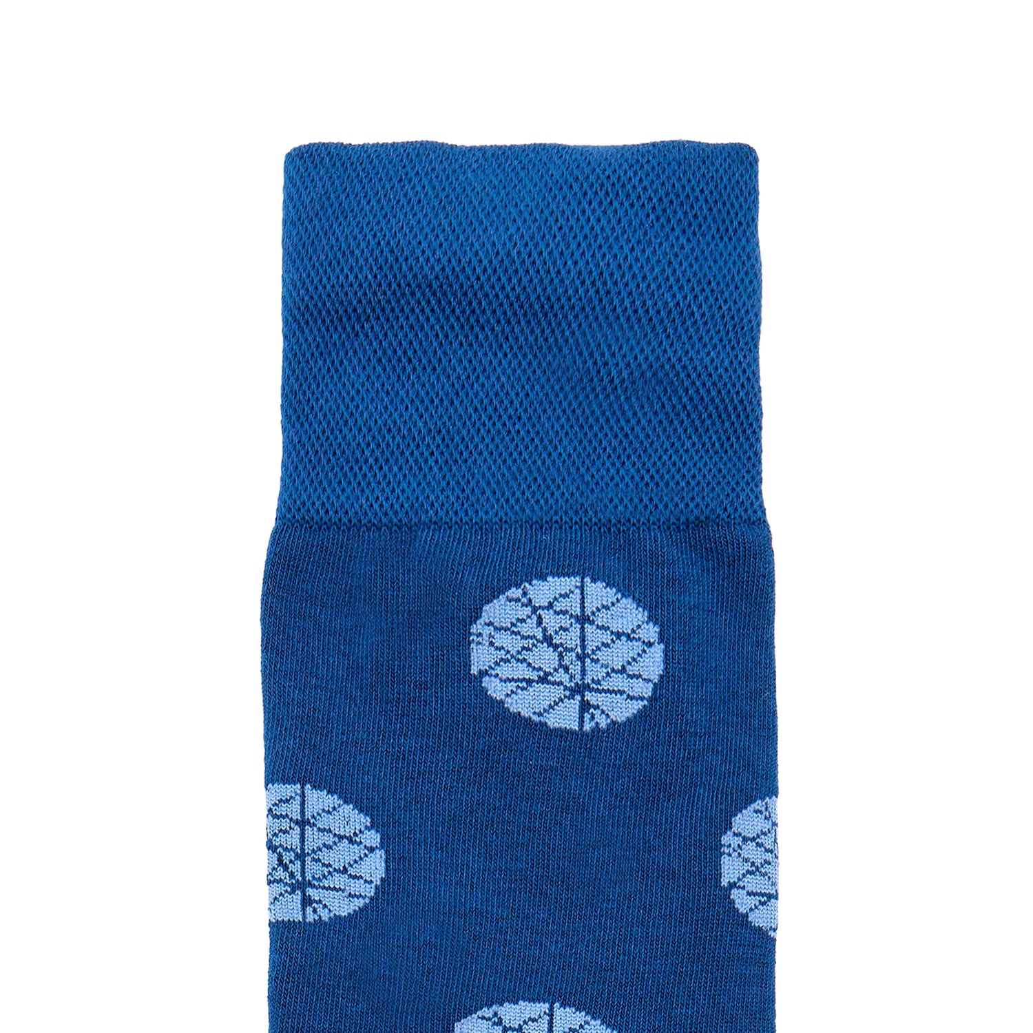 Calcetin de Moda para Caballero con Diseño de Circulos
